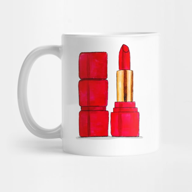 Red Lipstick by Svetlana Pelin